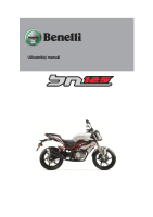 Benelli BN-125 - Uzivatelsky manual 